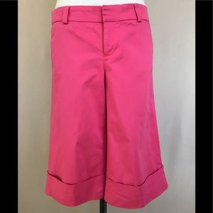 Lilly Pulitzer Palm Beach Cuffed Shorts Size 6